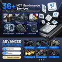 XTOOL D7W Outil de diagnostic OBD2: version sans fil 2026 du D7/D7S/D7BT, outil de scan bidirectionnel avec diagnostic de tous les systèmes, PMI, codage de l’ECU, 39+ remises à zéro, mises à jour gratuites pendant 3 ans, CAN FD/DoIP, scanner pour voiture image 3