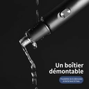 ochama Tondeuse électrique compact pour le nez avec 3 têtes de coupe image 2