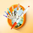 M&G Easy Washable Watercolour Marker 12 Colours image 3