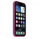 Apple coque silicone iPhone 16 Pro avec MagSafe, fuchsia image 2