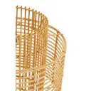 Interiors by Premier Pendant Light Jaya Rattan Natural image 3