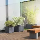 DEROMA Muret Millennium R Anthracite à réserve d'eau 79cm image 5