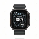 APPLE Watch Ultra 3 GPS + Cellular 49mm Schwarzes Titangehäuse mit Schwarzem Ocean Armband image 1