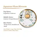 Zooly Bougie parfumée en pot - Fleur de prunier japonais, 120 g, 1 pièce image 1