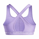Under Armour Crossback Mid Women's Sports Bra Salt Purple XS image 1