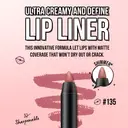 MISSLYN Crayon contour des lèvres Made to Stay longue tenue, teinte 135 - 1,28 g image 5