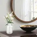 12pcs/10.5cm4.1in  Small Glass Vases, Pack of 12 Mini Glass Vases, 125 ml Small Bottles with Jute Cord, Flower Vase, Table Vases, for Table, Decoration, Centrepieces, Home, Birthdays, Festivals image 2