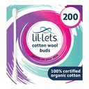 Lil-Lets Cotton Wool Buds 200 Pack image 0