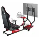 OPLITE Support de Moniteur GT3 pour simulateur de course PC ou TV - Noir image 1