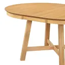 Dining Table Roseville Extendable Round/Oval 115x115-154cm Oak image 4