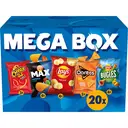 Lay's Mega Box Assortiment Van Hartige Aardappelchips En Maïs Chips - 20 pcs image 0