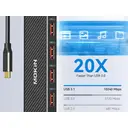 Mokin Hub USB C vers 4 x USB  3.1 - Noir image 6