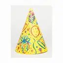Unique Party Hats, Assorted Design, 8 pack image 3