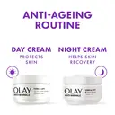 OLAY Anti-Wrinkle Firm & Lift Night Cream, For Fine Lines & Wrinkles, 50ml image 5