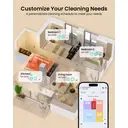 Vexilar W11 Self-Emptying Robot Vacuum Cleaner with Mop, Laser Navigation, Up to 60 Days of Hands-Free Cleaning, 180 Mins Runtime, Strong 8000Pa Suction for Floors, Carpets, and Pet Hair image 8