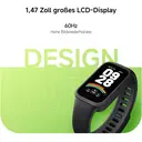 Xiaomi Smart Band 9 Active weiß - 3,73 cm TFT-display, 18 tage akkulaufzeit, 50 sportmodi, SpO₂-sensor, wasserdicht bis 5 ATM image 3