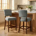 Bar Stool Oakridge Dark Grey/Walnut image 6