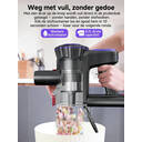 MonsgaClean MV3 draadloze steelstofzuiger, 45 kPa zuigkracht, 550 W vermogen, 50 min gebruiksduur, anti-klit ontwerp met afneembare batterij, LED-display, lichtgewicht handstofzuiger voor huisdierharen/tapijt/vloeren image 7