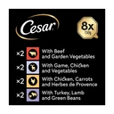 Cesar Garden Terrine Dog Food Tray Mixed in Loaf 8x150g image 6