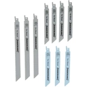 Silverline Recip Saw Blades for Wood & Metal 10pce image 1