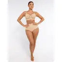 Feelingirl Best-Selling Everyday Seamless Comfortable Wireless Ruched bust Anti-Sag Bra Unlined Soft Bra for Women XXL Light Skin, Couple Gift Perfect Gift image 4