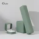 Oirlv Ring Box for Proposal Engagement Leather Jewelry Ring Gift Box 5.3*6*4.5cm 1pcs image 7
