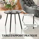 Outsunny Salon de Jardin extérieur en résine tressée 2 personnes ensemble de meubles de jardin coussins de 15 cm d'épaisseur cadres en acier pour balcon terrasse patio, gris image 1