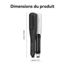 Sunluxy KD880 Peigne lissant vapeur, Hydratation par pulvérisation, Coiffage en un seul peigne, Chauffage PTC uniforme, Soin capillaire, Réservoir d'eau à vapeur, Verrouillage de l'hydratation et effet anti-frisottis, Fer à lisser coiffage rapide maison image 9