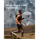 Mojawa Purra Run Bone Conduction Sport Headphones, Open-Ear Bluetooth Headphones with Mic, IP67 Waterproof, Deep Bass, Voice Control, Secure Fit for Running, Cycling, and Workouts (Black) image 5