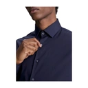 CALVIN KLEIN Stretch Slim Shirt Night Sky MEN'S 40 image 3