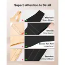 ubras Classic Bralette Smart Size -, Couple Gift Perfect Gift for woman, Essential Comfort Underwear - Black-L, Suitable for Any Season image 3