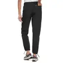 baleaf Womens Walking Trousers Lightweight Quick Dry Water-Resistant Hiking Cargo Pants With Zip Pockets UPF50+ UV Protection Black-petite M image 1