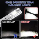 Bullvision 2pcs Pack, H1 Car LED Light, Plug-N-Play, 1:1 Mini Design, 6000K White 15000LM Brighter LED Bulbs for Cars,Headlight Bulb Design Wireless image 5