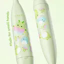 Ordo Squishmallows Kids Battery Powered Toothbrush, Soft Bristles, Extra Brush Head, Ages 4+, Battery Included, Rutabaga image 1