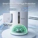 Totopia Water Cooling Tower Fan For Bedroom, 70° Auto Oscillation, 3 Speeds & 3 Modes, Remote Control, 1-12H Timer, 6 Ice Packs Included，New Arrival image 8