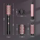 Nicebay Sèche-cheveux à brosse sans balais 110 000 tr/min, 5 fonctions multi-styler pour séchage rapide, bouclage, volume et lissage, brosse soufflante à haute vitesse pour tous les types de cheveux image 6