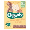Organix Goodies Chunky Banana & Date Fruit Bars 12+ Months 6 Pack 102g image 2