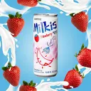 Lotte Milkis Boisson gazeuse au lait saveur fraise - 30 x 250 ml image 1
