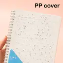 Deli Lot de 4 cahiers à spirale A5 avec couverture PP, papier ligné 70 g/m² - 60 pages image 4