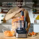 Kenwood MultiPro OneTouch 3-in-1 Food Processor, 1000W, Silver, 13 Accessories, Integrated Scale, FDM73.850SS image 3
