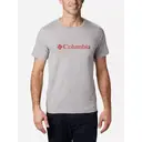 Columbia Men's CSC Basic Logo Short Sleeve - Grey image 0