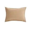 LeBonsoir Khaki Bedding Duvet Cover Set，135x200cm/50x75cmx1 Breathable Durable Soft Comfy， with Zip， 2 Pieces， Includes 1 Duvet Cover & 1 Pillowcases，NO Comforter image 4