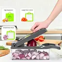 Huacan multi functional vegetable slicer, kitchen slicer, slicer, and grater image 8