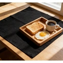 Unique Party Lunch Napkins, Black, 20 Pack image 1