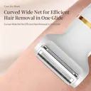 Sparoma 3-in-1 Women’s Grooming Kit – Rechargeable Shaver, Nose Hair & Body Hair Trimmer, IPX7 Waterproof, Rechargeable with Charging Dock, 3 Replacement Heads, TC-017, White image 7