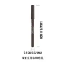 MISSLYN Crayon à sourcils teinte 02 Dark Umber - 0,78 g image 3