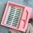 MeoMagic - Kit de faux-cils pré-collés avec pinces à épiler - 10 lignes - F32 image 1