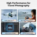DJI Air 3S (RC-N3), 4K Dual-Lens Drone with 1" CMOS Wide-Angle Camera, 60fps HDR Video & 14 Stops of Dynamic Range, 45-Min Max Flight Time, 20km Transmission Range image 3
