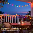 Vivreal Solar Bubble Ball String Lights – 7M (23 ft) 50 LEDs Multi-Color， Waterproof Outdoor Solar Fairy Lights for Garden， Patio & Holiday Decoration, New Year Sale , Top gift picks image 5