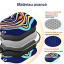 NIUPIPO MX-23 Lot de 4 raquettes de pickleball, 2 adultes et 2 enfants, 4 balles et un sac de transport  image 5